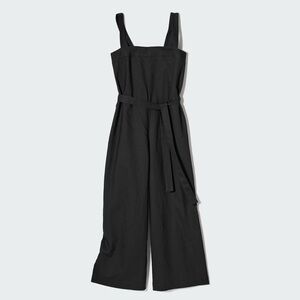 Uniqlo Black linen Jumpsuit